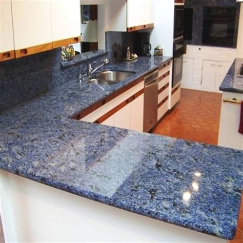 dark blue quartz countertops.